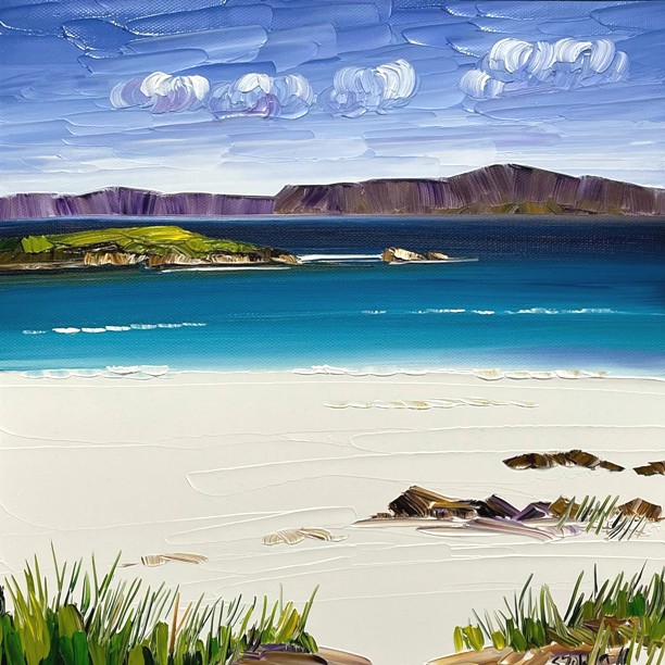 'Beach Grasses Iona' by artist Sheila Fowler